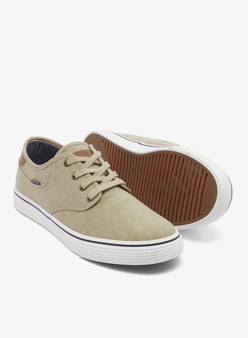 Wrangler TWILL Calypso Derby C Low Top Sneakers for Men | Best Price UAE